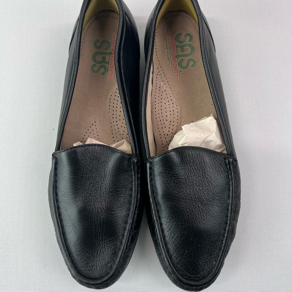 SAS Tripad Comfort Foot Bed Simplify Black Loafer Slip-On